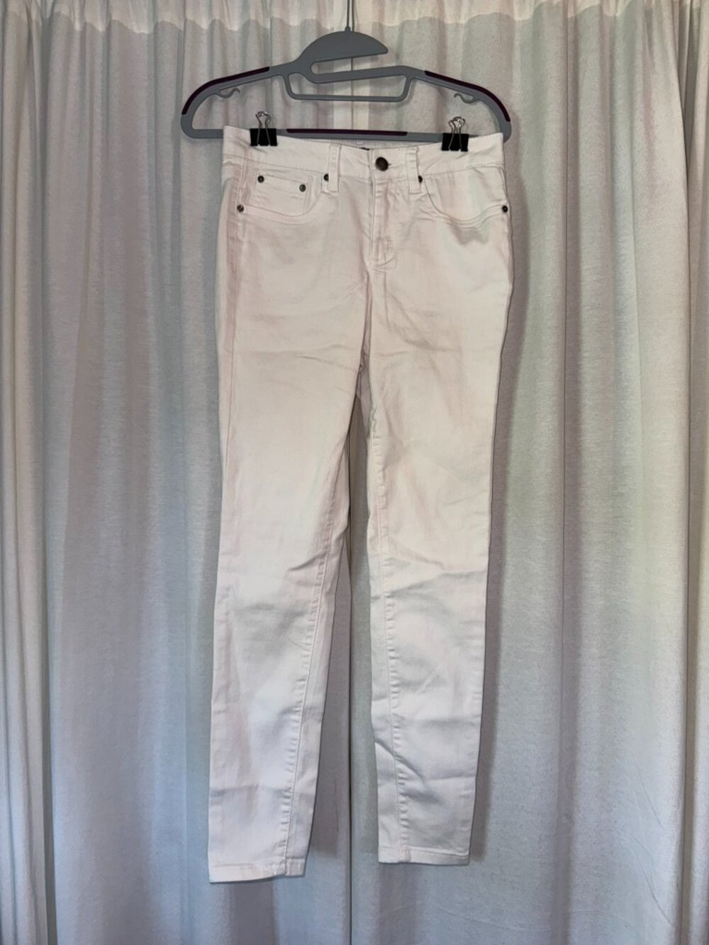 Needle & Cloth White Skinny Ankle Jeans - Size 2